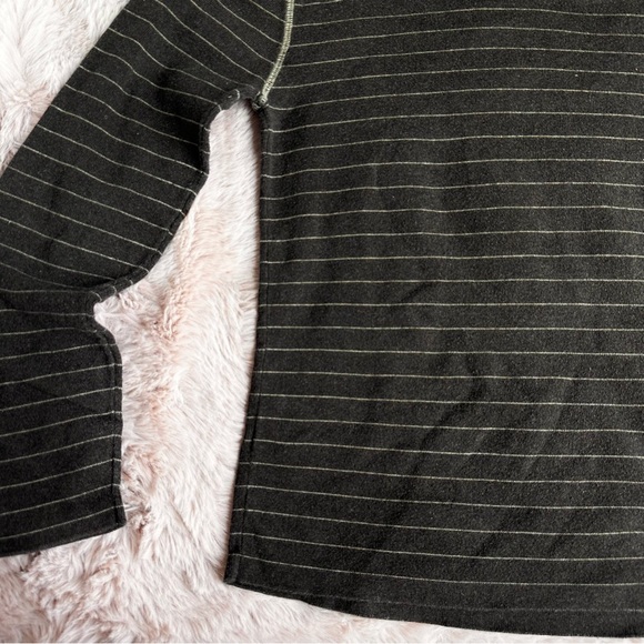 Banana Republic Brown & Cream Striped Cozy Preppy Fall Sweater - Picture 4 of 4